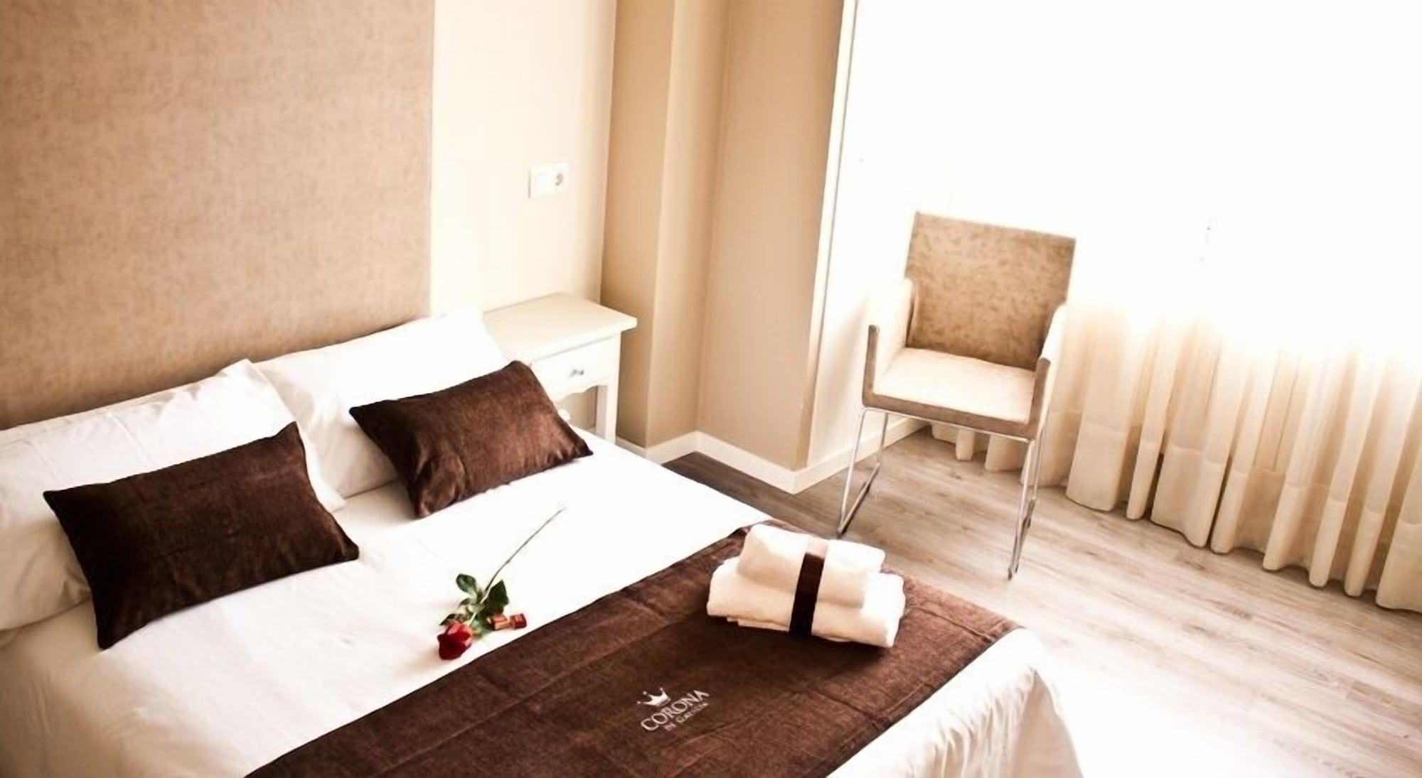 Hotel Corona De Galicia Valga Exterior photo